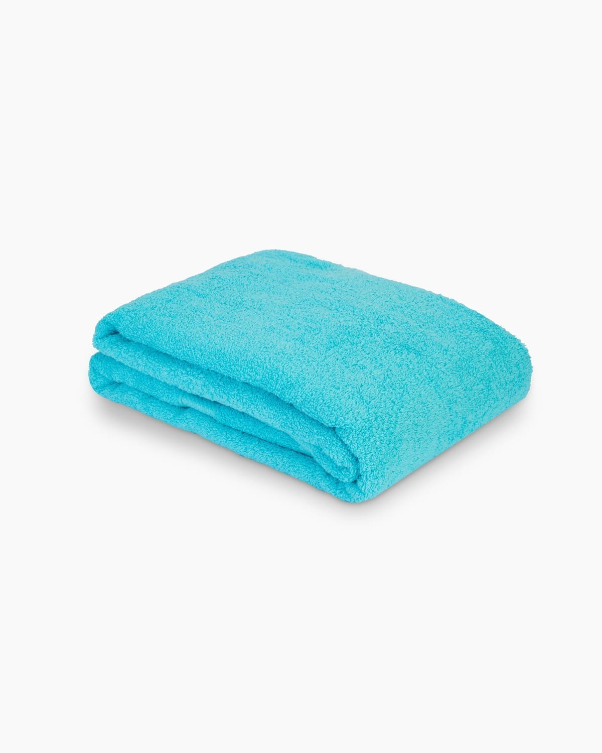Plain Bath Towel 100% Cotton (90x150) - Light Turquoise