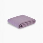 Plain Honeycomb Coverlet (180x240) Single - Lavendar