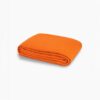 Plain Honeycomb Coverlet (180x240) Single - Orange