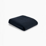 Plain Honeycomb Coverlet (180x240) Single - Navy Blue