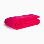 Plain Bath Towel 100% Cotton (90x150) - Fuchsia