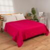 Coverlet Honeycomb 100% Cotton (180x240) Single - Fuchsia