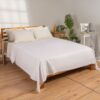 Coverlet Honeycomb 100% Cotton (180x240) Single - White