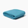 Plain Coverlet Waffle (180x240) Single - Turquoise