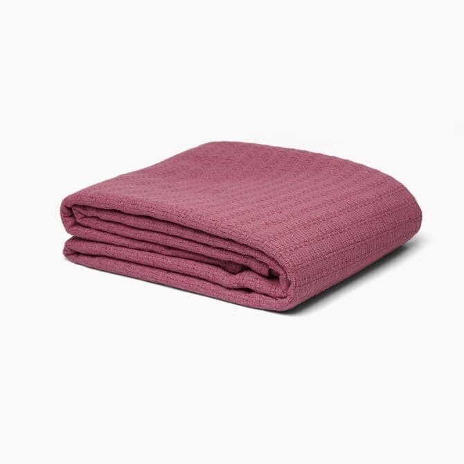 كوفرتة شبيكة سادة (240 × 180) سنجل - كشمير