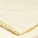 Coverlet Honeycomb 100% Cotton (180x240) Single - Cream