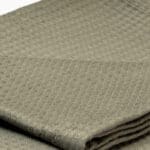 Coverlet Honeycomb 100% Cotton (180x240) Single - Grey