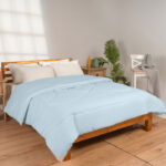 Fiber Duvet (240x220) Double - Light Blue