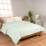 Fiber Duvet (240x220) Double - Mint Green