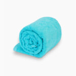 Face Towel 100% Cotton (50x100) - Light Turquoise