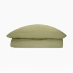 Plain Fitted Bedsheet (180x200) King 5 pieces - Olive