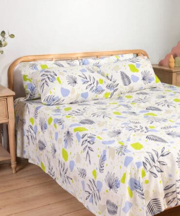 Printed Bedsheet Set Flat ( 180x240 ) Single 3 pieces
