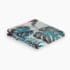 Printed Bedsheet Set Flat ( 240X260 ) Double 5 pieces - Grey