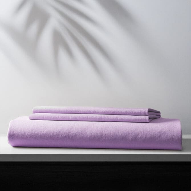 Plain Fitted Bedsheet Set (120x200) Single 3 pieces