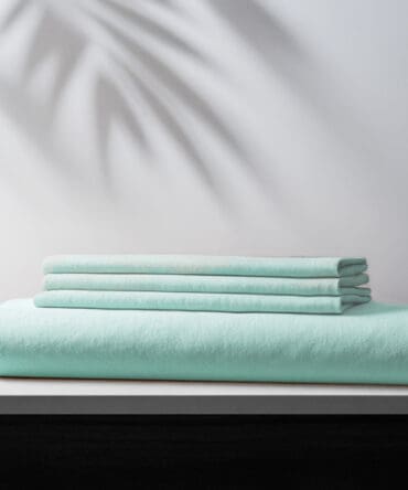 Plain Flat Bedsheet Set (260x240) Double 4 pieces