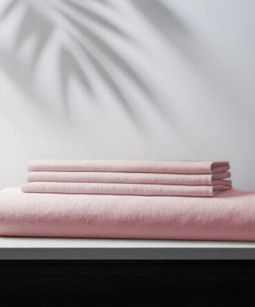 Plain Flat Bedsheet Set (180x240) Single 4 pieces