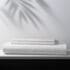 Plain Fitted Bedsheet Set (120x200) Single 3 pieces - White