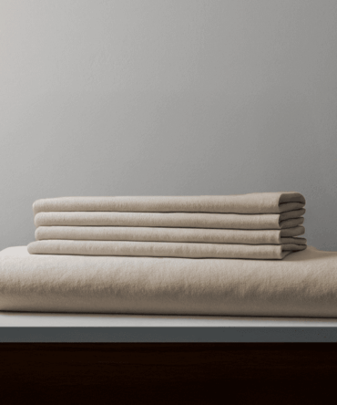 Plain Flat Bedsheet Set (260x275) King 5 pieces