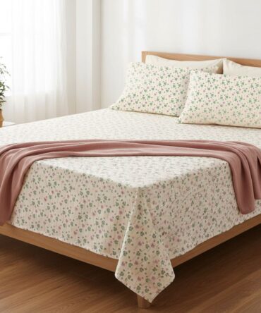 Printed Bedsheet Set Flat ( 180x240 ) Single 3 pieces