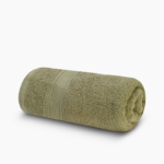 Face Towel 100% Cotton (50x100) - Light Olive