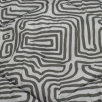 Printed Fiber Duvet (180x230) Single - Grey