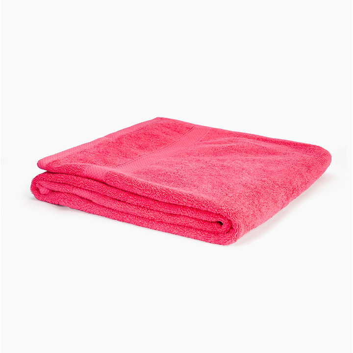Guest Towel 100% Cotton (40 × 60 cm) - Pink-Rose